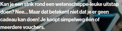 Screenshot van het betrokken element