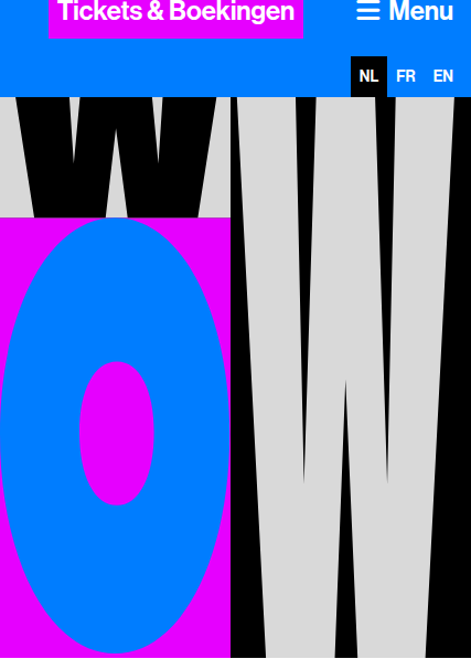 Screenshot van het betrokken element