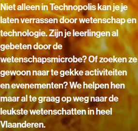 Screenshot van het betrokken element