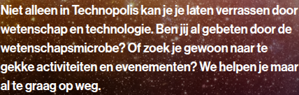 Screenshot van het betrokken element