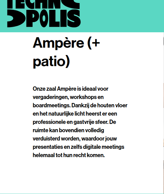 Screenshot van het betrokken element