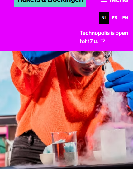 Screenshot van het betrokken element
