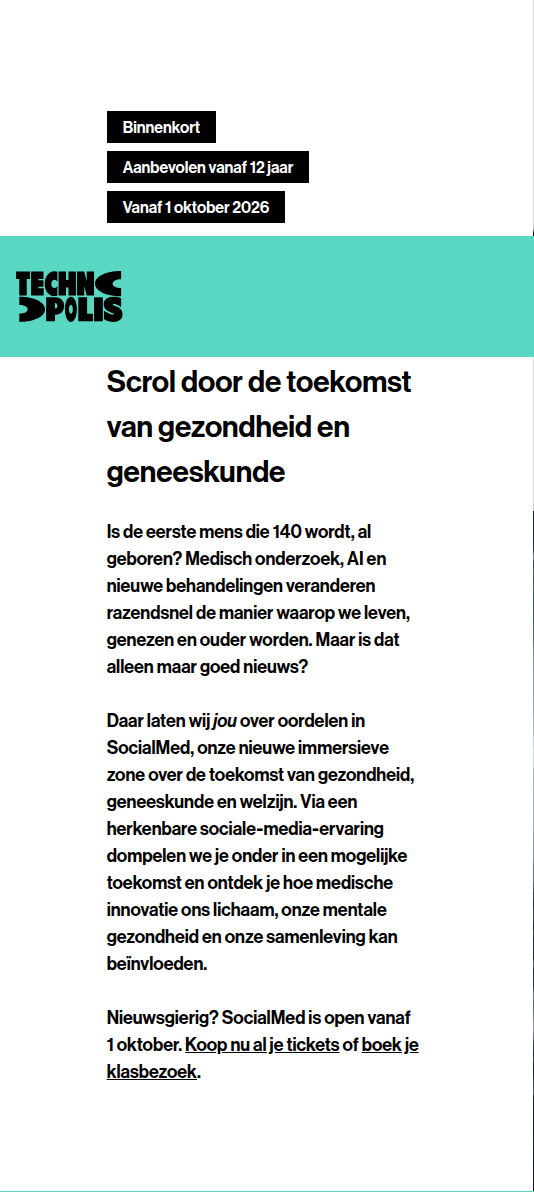 Screenshot van het betrokken element