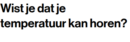 Screenshot van het betrokken element