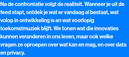 Screenshot van het betrokken element