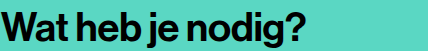 Screenshot van het betrokken element