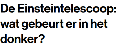 Screenshot van het betrokken element